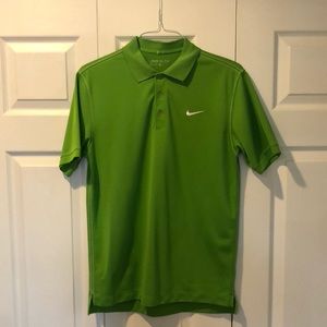 Nike Golf Dri-Fit Polo Bright Green Medium M